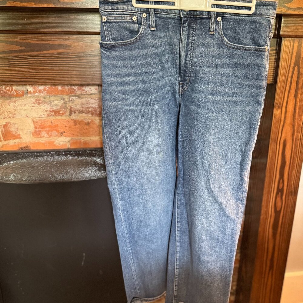 Madewell Slim Wide-Leg Crop Jeans - Size 30